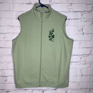 Tri Mountain large green‎ vest - brand new with tags!